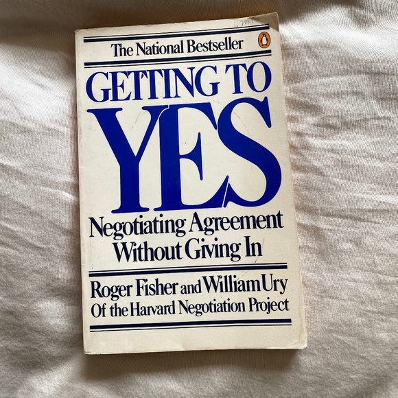 Getting to Yes Negotiating Agreement Without by Roger Fisher and William Ury - Picture 1 of 2